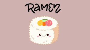 Ramen and Candy Sush Ramen and Candy Sush